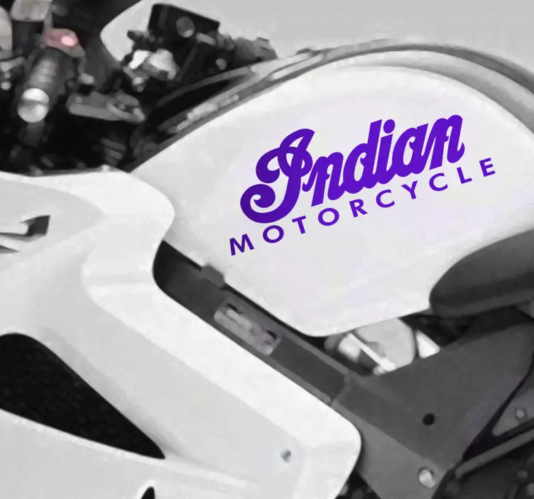 Motorrad Folie Indian Motorcycle - TenStickers