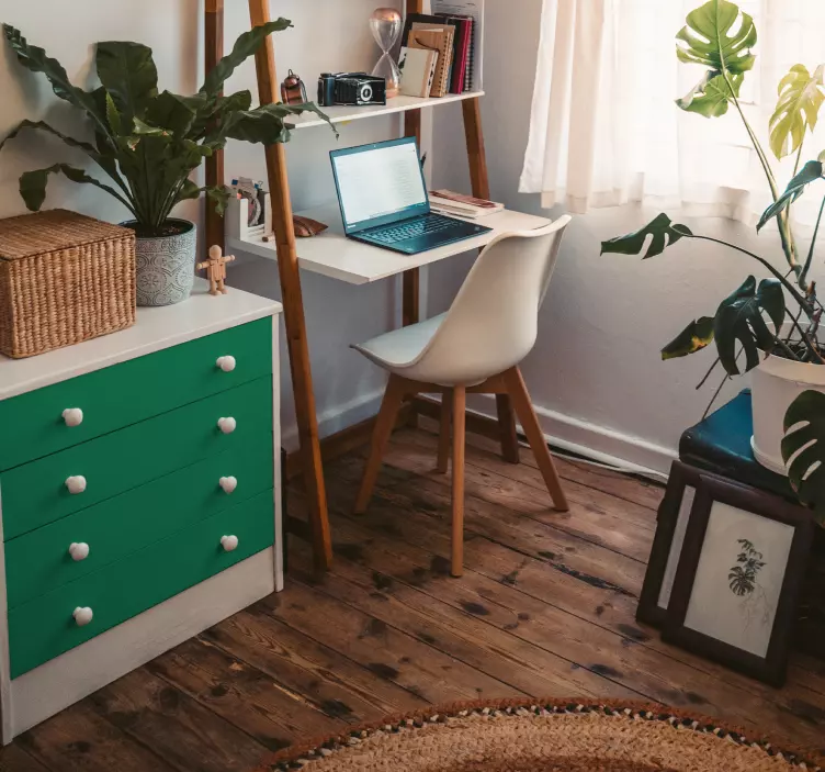 Kallax unifarbener Sticker - TenStickers