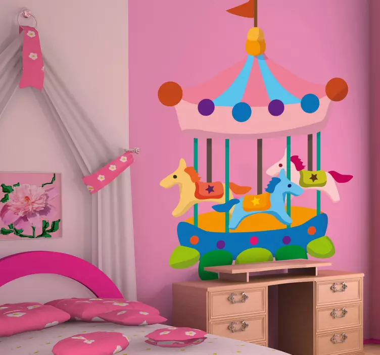 Karussell Aufkleber - TenStickers