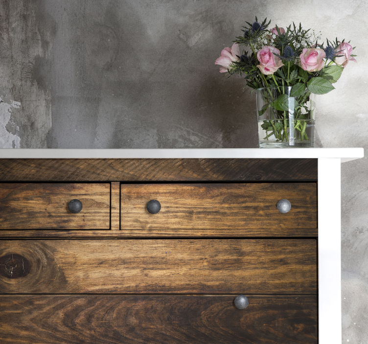 Klebefolie Möbel Alter holzeffekt - TenStickers