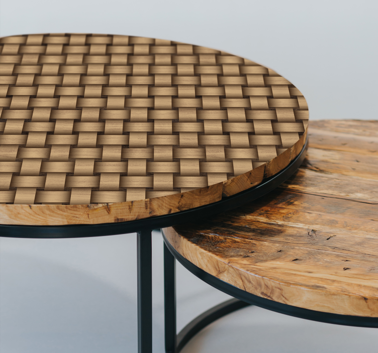 Möbelfolie holz verflechtet sich - TenStickers