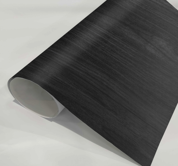 Klebefolie - Schwarzes Holz - TenStickers