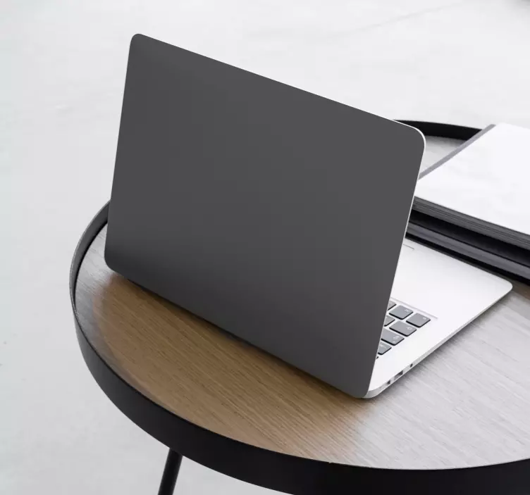 Laptop Sticker in der Farbe des Jahres 2024 cracked pepper - TenStickers