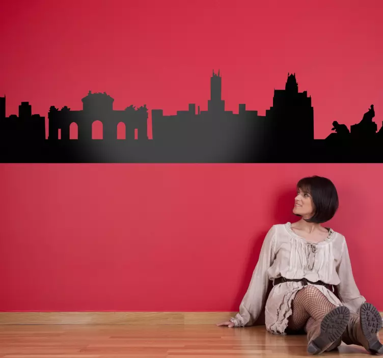 Madrid Aufkleber - TenStickers