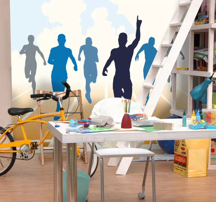 Marathon Olympia Aufkleber - TenStickers