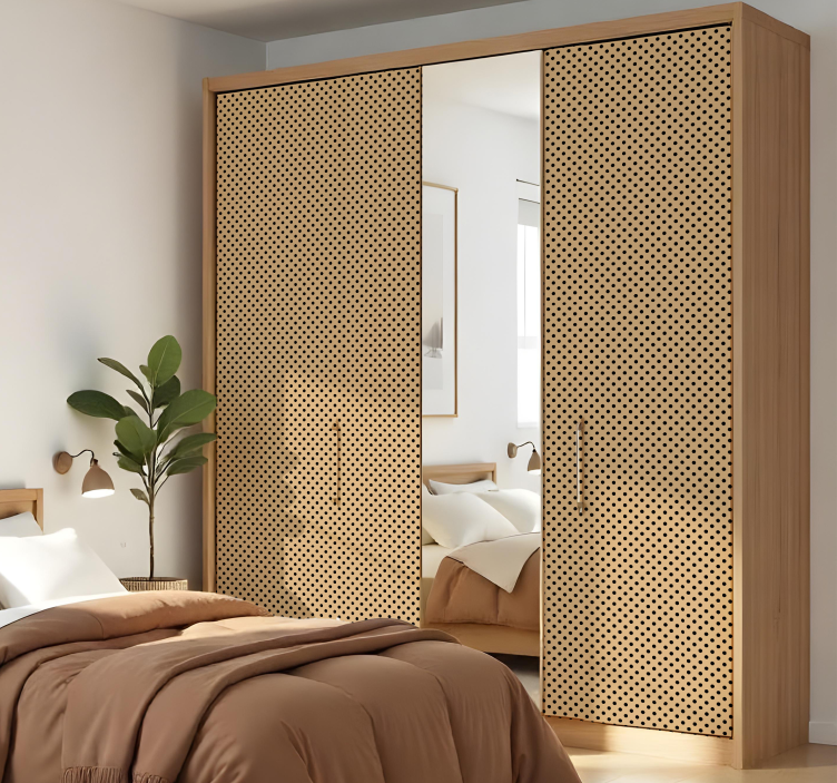 Schrankaufkleber punkte muster - TenStickers