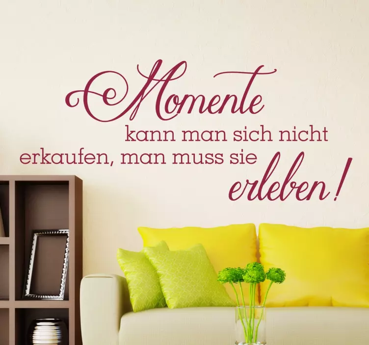 Momente Wandtattoo - TenStickers