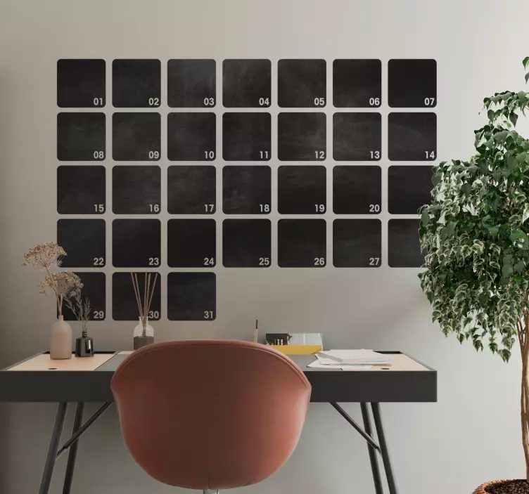 Monat Tafelfolie - TenStickers