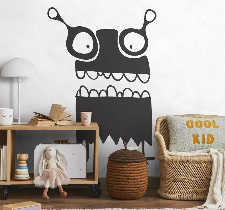 Monster Wandtattoo für das Kinderzimmer - TenStickers