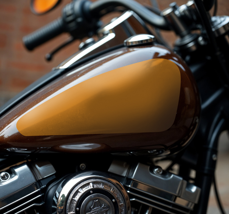 Motorrad Aufkleber einfarbiger tank - TenStickers