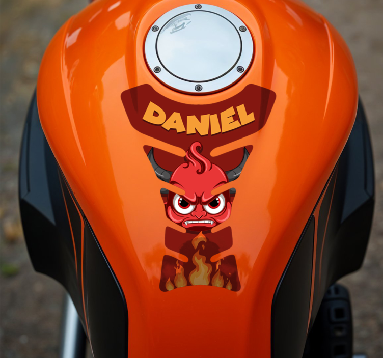 Motorrad Aufkleber teufel - TenStickers