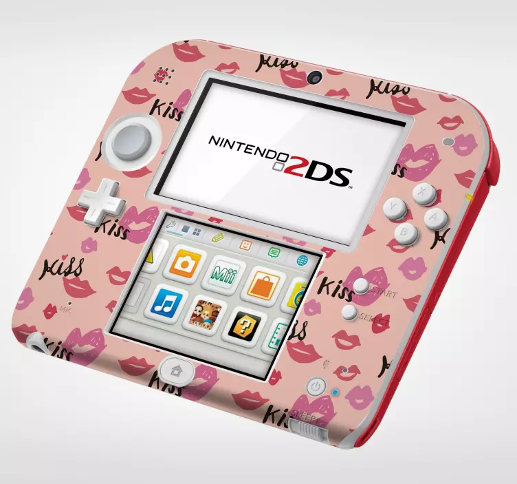 Nintendo sticker küsschen-motiv für nintendo 2ds - TenStickers
