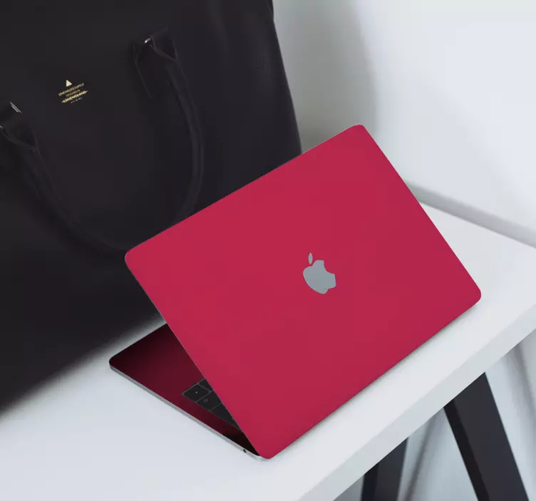 Laptop Aufkleber es lebe Magenta! - TenStickers