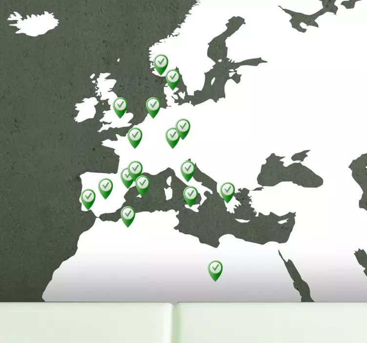 Ort Markierung Aufkleber - TenStickers