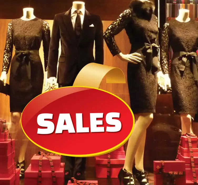 Ovales Etikett Aufkleber - TenStickers