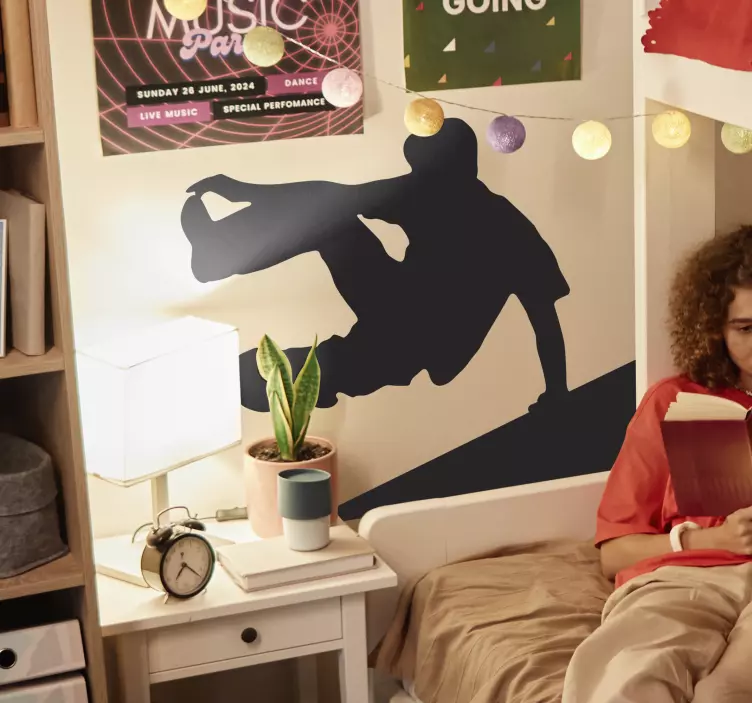 Parkour Sticker - TenStickers