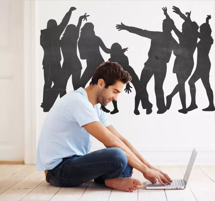 Partytanz Tafelfolie - TenStickers