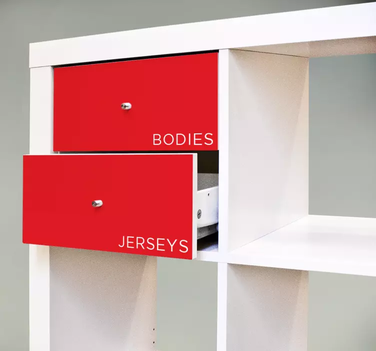 Personalisierte Kallax Ikea Aufkleber - TenStickers