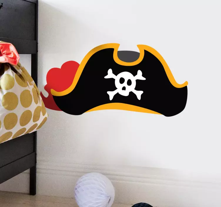 Piratenhut Kinder Sticker - TenStickers