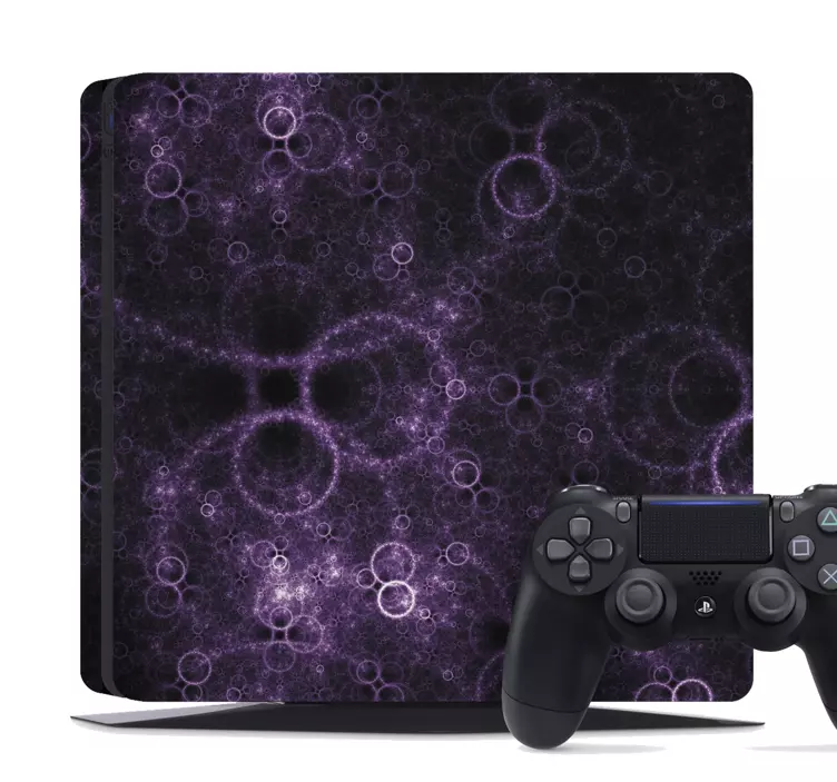 PlayStation Aufkleber Abstrakte kreise - TenStickers