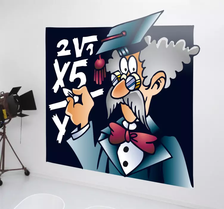 Professor Aufkleber - TenStickers