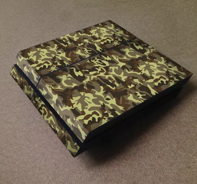 PS4 Camouflage Skin Militärstil - TenStickers