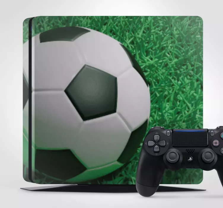 PS4 Aufkleber fußball-design - TenStickers