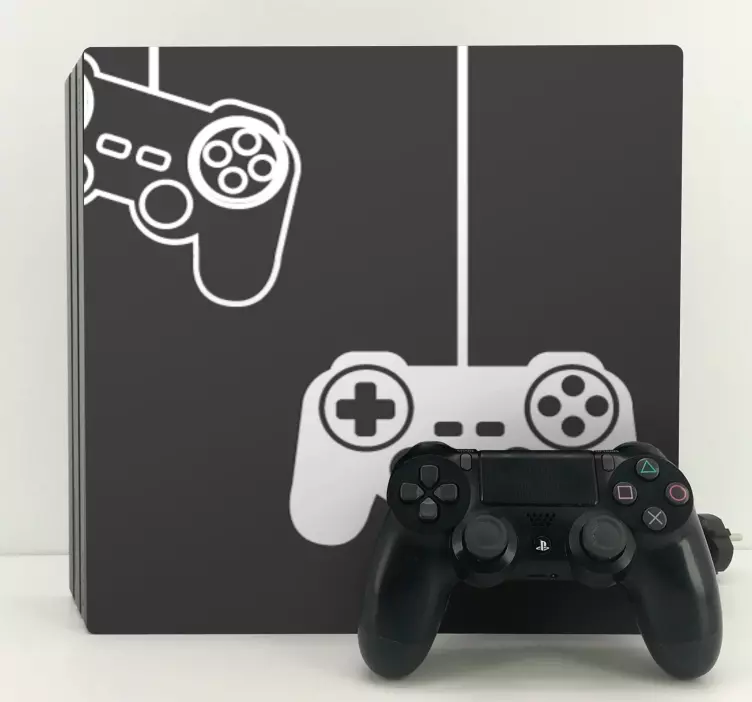 PS4 Aufkleber gamecontroller-motiv - TenStickers