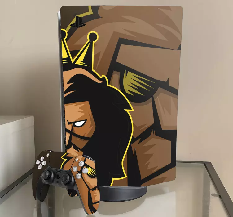 Ps4 aufkleber mit könig der löwen motiven - TenStickers