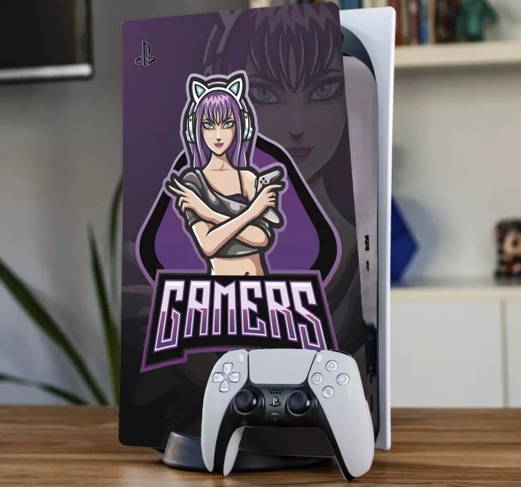 Ps5 skin für die erstellung von gamer-charakteren - TenStickers