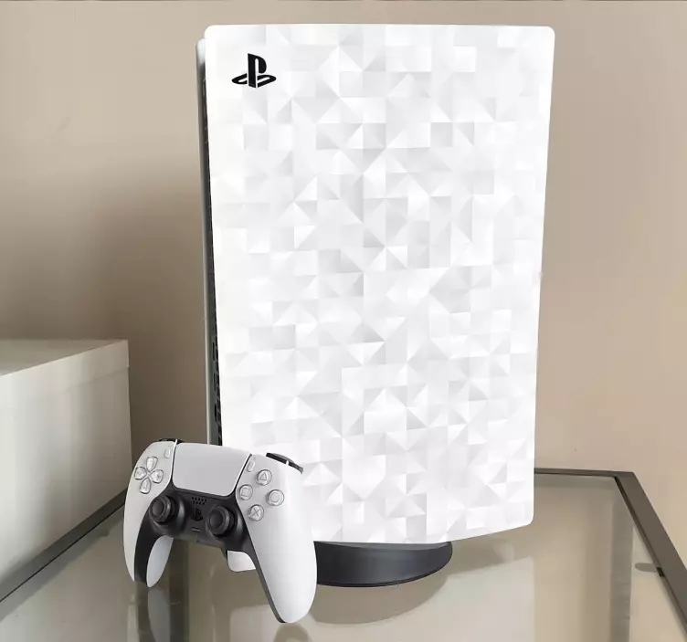 Ps5 skin geometrisches motiv cover - TenStickers