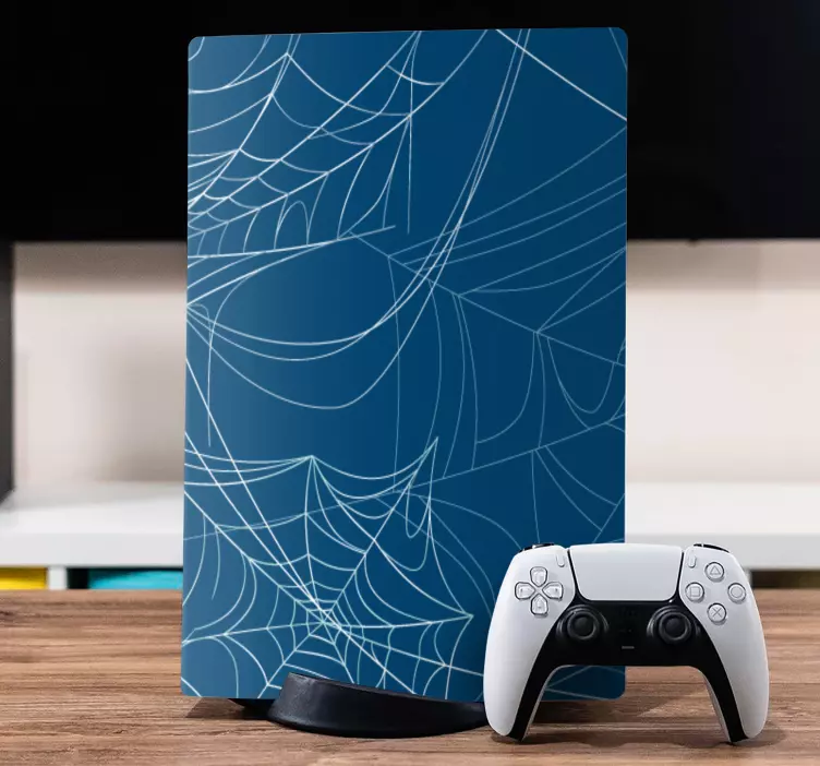 PS5 Skin spinnennetzmuster - TenStickers