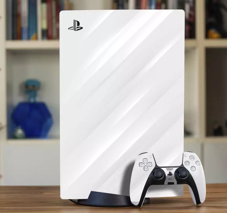 Ps5 skin weiße konsolen-hülle - TenStickers