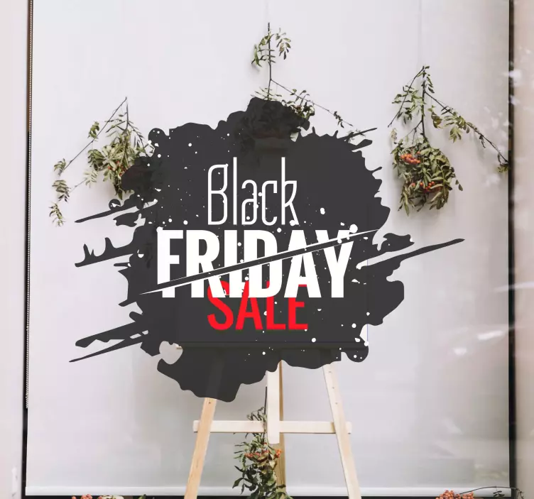 Wandtattoo Black Friday werbeveranstaltungsverkauf - TenStickers