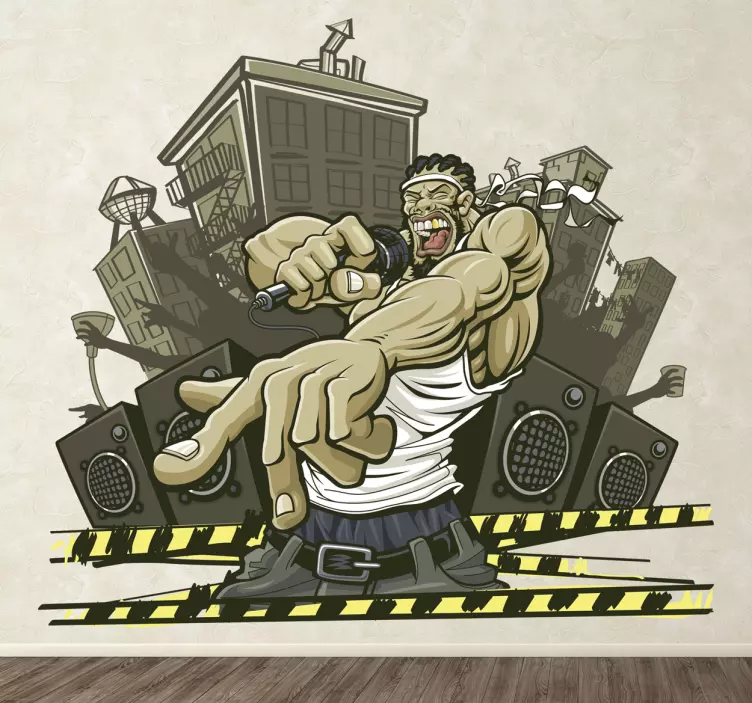 Rapper Aufkleber - TenStickers