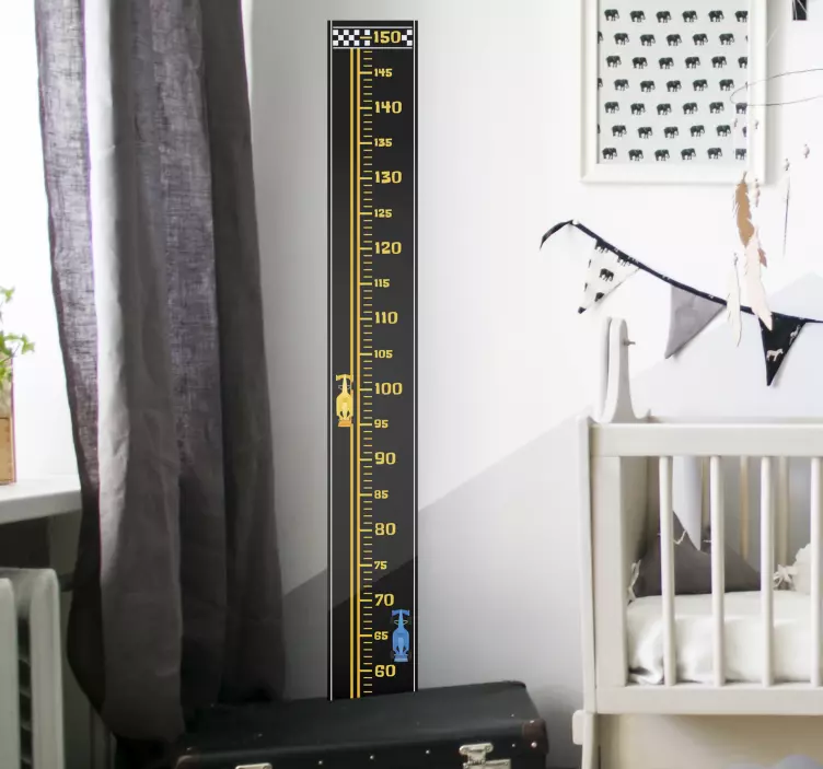 Rennstrecke höhenkarte höhenkarte aufkleber - TenStickers