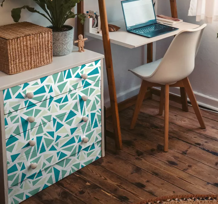 Retromuster Folie Aufkleber - TenStickers