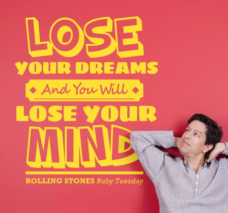 Ruby Tuesday Aufkleber - TenStickers