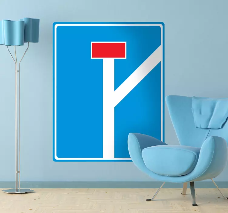 Sackgasse Sticker - TenStickers