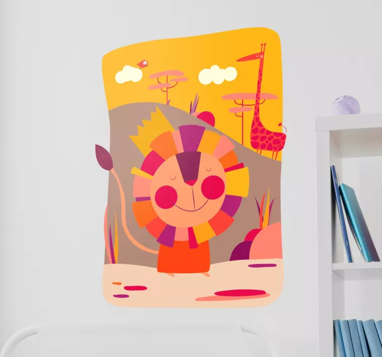 Safari Wandtattoo - TenStickers