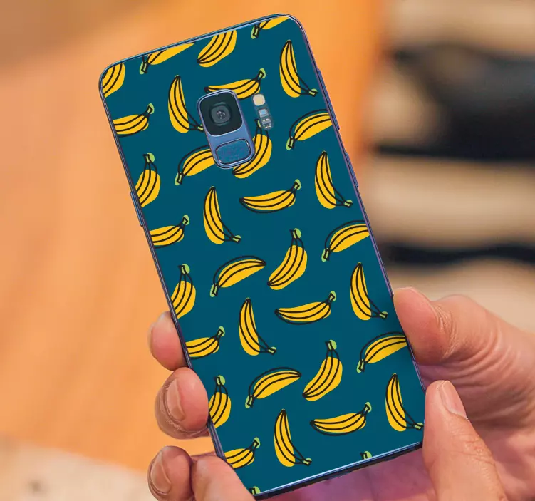 Samsung Sticker gelbes bananenmuster - TenStickers