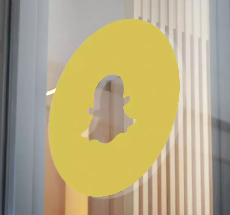 Schaufenster folie kreis logo emblem - TenStickers