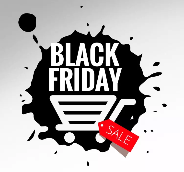 Schaufensteraufkleber Black Friday Special Sale - TenStickers