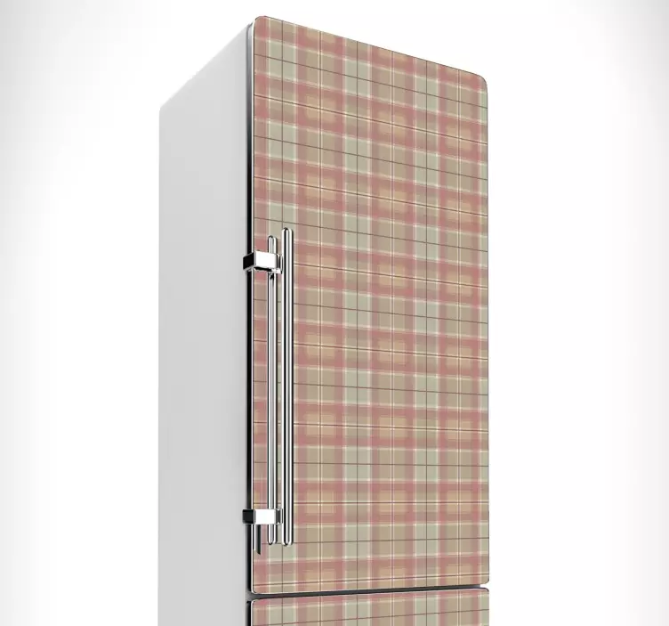 Schottischer Kühlschrank Folie - TenStickers