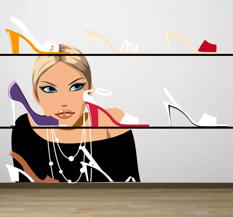 Schuhgeschäft Aufkleber - TenStickers