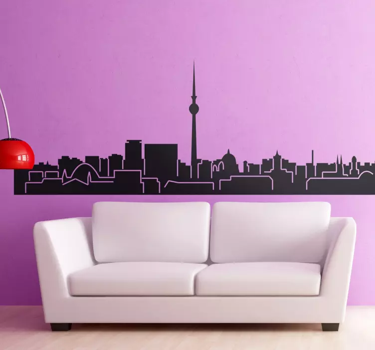 Skyline Berlin - TenStickers