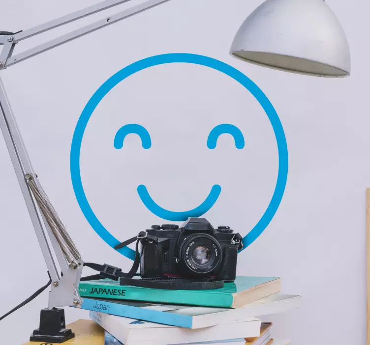 Smiley emoji vinyl aufkleber - TenStickers