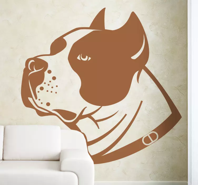 Staffordshire Bullterrier Aufkleber - TenStickers