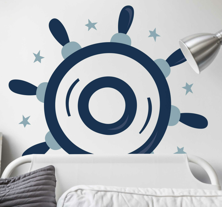 Steuerrad Aufkleber - TenStickers