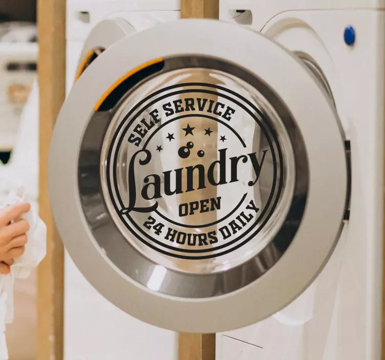 Aufkleber für Küchengeräte Wäschekammer - TenStickers